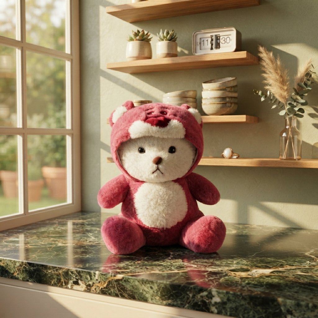 Strawberry Bear Soft Toy